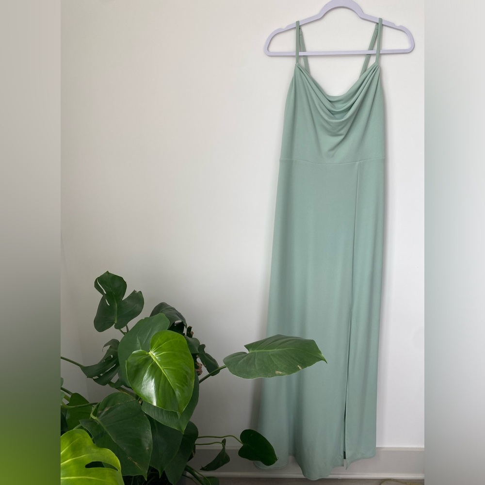 BIRDY GREY SAGE DRESS